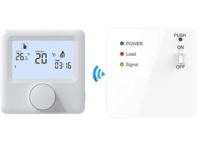 Termostato wireless RF rotante
